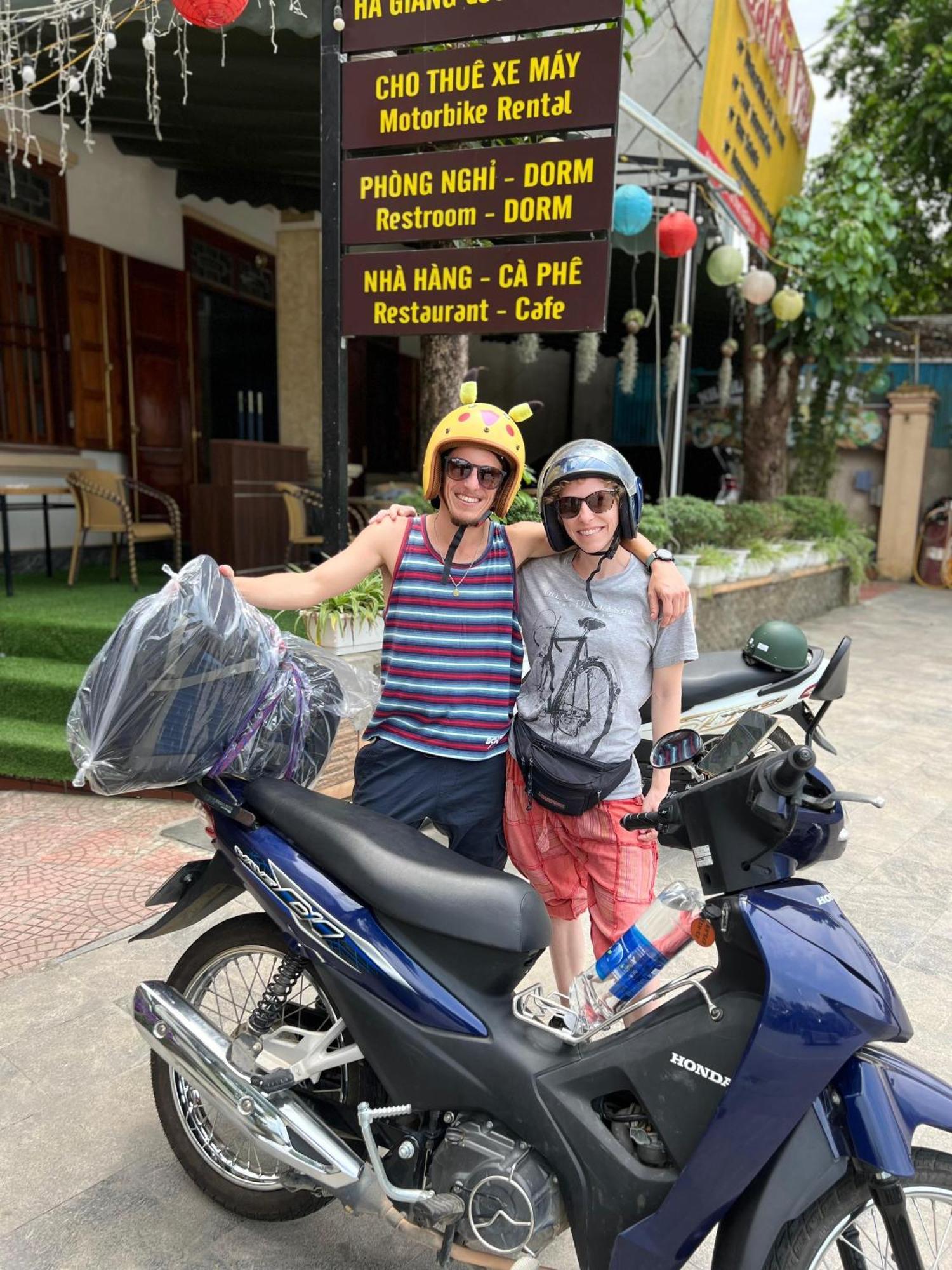 Garden Villa Homestay And Tour Motorbike&Car For Rent Ха Жианг Екстериор снимка